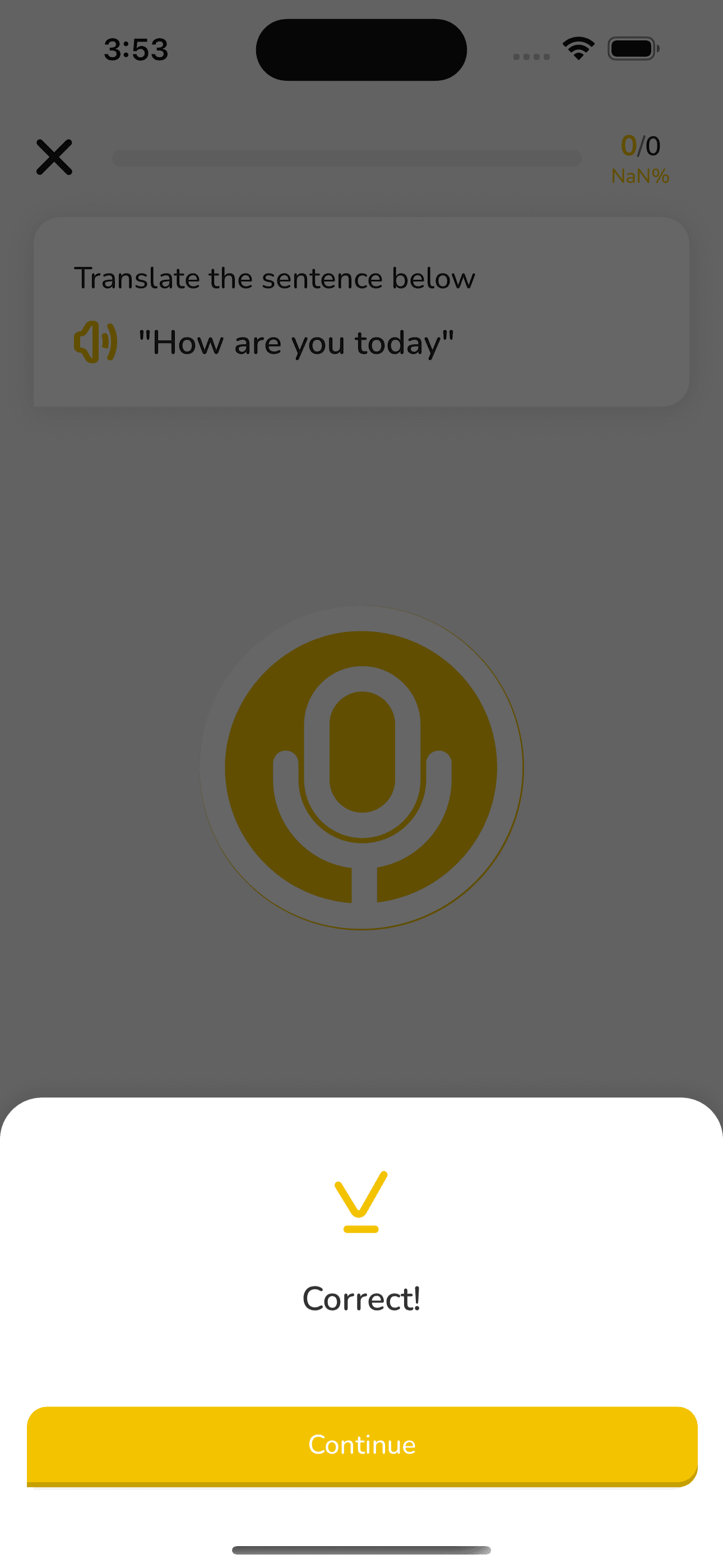 PractApp Step 3 - Success when you get it right